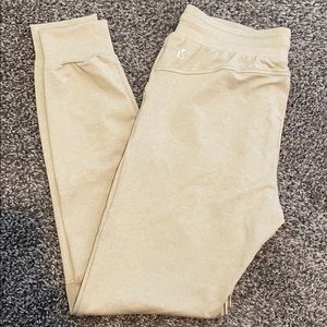 Buff bunny Joggers NWOT (cream)